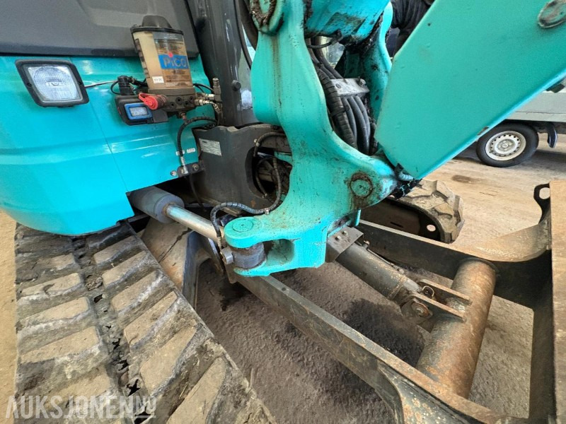 Bagger 2018 Kobelco SK55SRX-6 - 2 skuffer - tiltrotator - sertifisert til 10/25 - 3 663 motortimer: das Bild 20