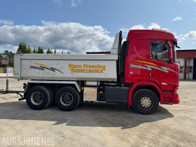 2018 Scania R580 GODT UTSTYRT TIPPBIL MED 3 AKSLET HENGER - Kipper: das Bild 5 2018 Scania R580 GODT UTSTYRT TIPPBIL MED 3 AKSLET HENGER - Kipper: das Bild 5