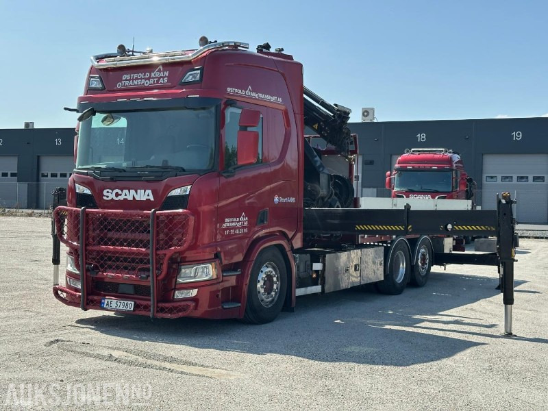 2019 Scania R 500 6x2 - kranbil - Hiab kran med jibb - Autokran: das Bild 1 2019 Scania R 500 6x2 - kranbil - Hiab kran med jibb - Autokran: das Bild 1