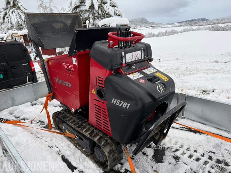 2020 Hinowa HS701 Selvlastende minidumper - Honda GX270 motor - 700 kg nyttelast - Muldenkipper/ Dumper: das Bild 4 2020 Hinowa HS701 Selvlastende minidumper - Honda GX270 motor - 700 kg nyttelast - Muldenkipper/ Dumper: das Bild 4