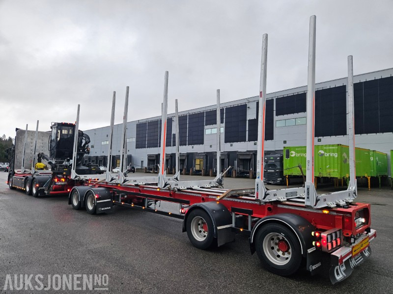 2020 Scania R730 B6x4NB med henger - Holztransporter, Autokran: das Bild 3 2020 Scania R730 B6x4NB med henger - Holztransporter, Autokran: das Bild 3