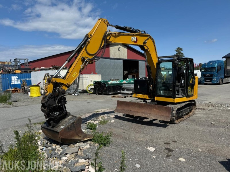 2021 Cat 307.5 gravemaskin med tiltrotator og sentralsmøring / 2 stk skuffer / årskontrollert - Bagger: das Bild 1 2021 Cat 307.5 gravemaskin med tiltrotator og sentralsmøring / 2 stk skuffer / årskontrollert - Bagger: das Bild 1