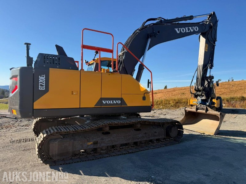 2022 Volvo EC220EL BELTEGRAVER ROTOTILT SERVICEHISTORIKK - Bagger: das Bild 5 2022 Volvo EC220EL BELTEGRAVER ROTOTILT SERVICEHISTORIKK - Bagger: das Bild 5