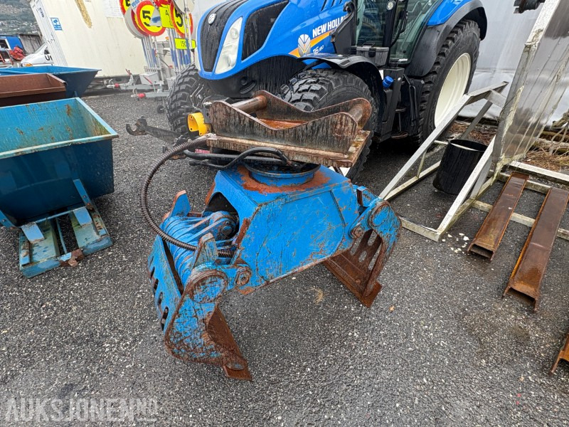 Sorteringsklo med hydraulisk rotator og S60-feste - Anbauteil für Baumaschine: das Bild 1 Sorteringsklo med hydraulisk rotator og S60-feste - Anbauteil für Baumaschine: das Bild 1