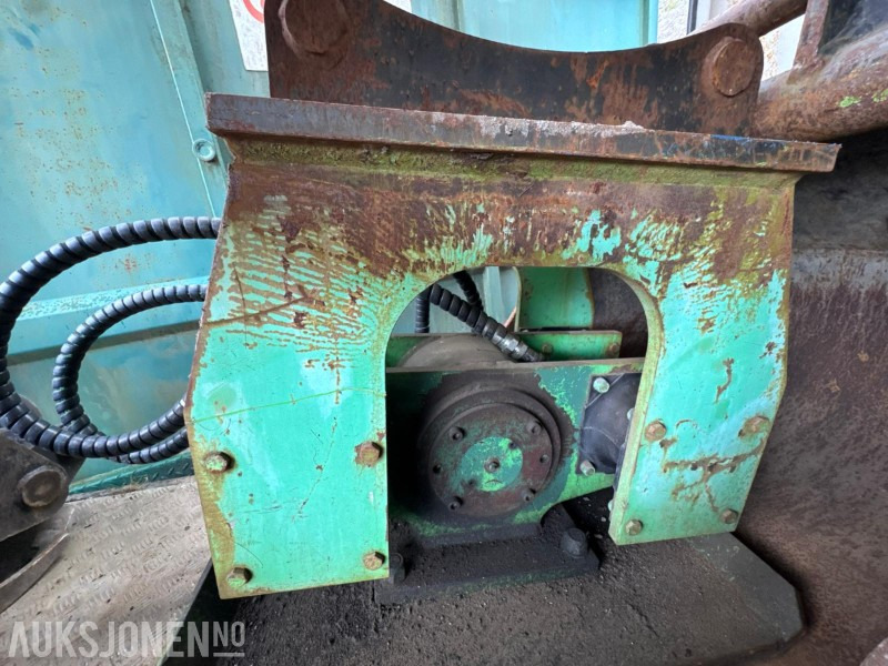 Vibroplate / markvibrator med S50-feste til gravemaskin - Anbauteil für Baumaschine: das Bild 5 Vibroplate / markvibrator med S50-feste til gravemaskin - Anbauteil für Baumaschine: das Bild 5