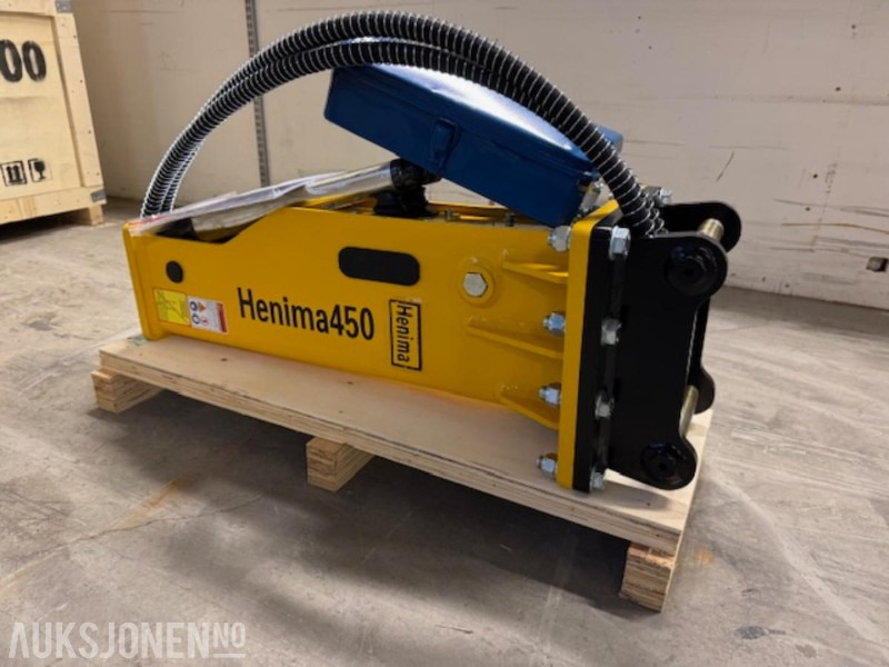 NY HENIMA 450 PIGGHAMMER TIL 1,2-3 TONNS GRAVEMASKIN S30 M/GARANTI - Andere Technik: das Bild 2 NY HENIMA 450 PIGGHAMMER TIL 1,2-3 TONNS GRAVEMASKIN S30 M/GARANTI - Andere Technik: das Bild 2