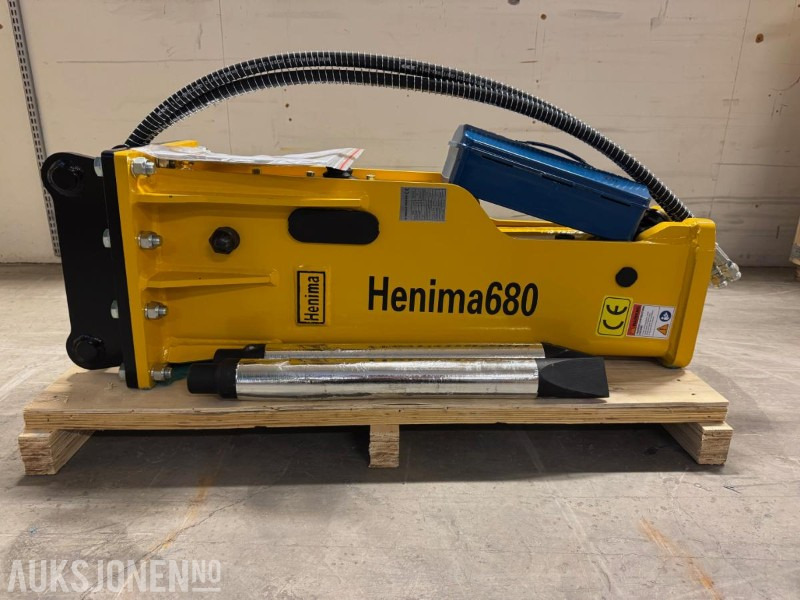 NY HENIMA PIGGHAMMER TIL 4-7 TONNS GRAVEMASKIN S40 M/GARANTI - Andere Technik: das Bild 1 NY HENIMA PIGGHAMMER TIL 4-7 TONNS GRAVEMASKIN S40 M/GARANTI - Andere Technik: das Bild 1