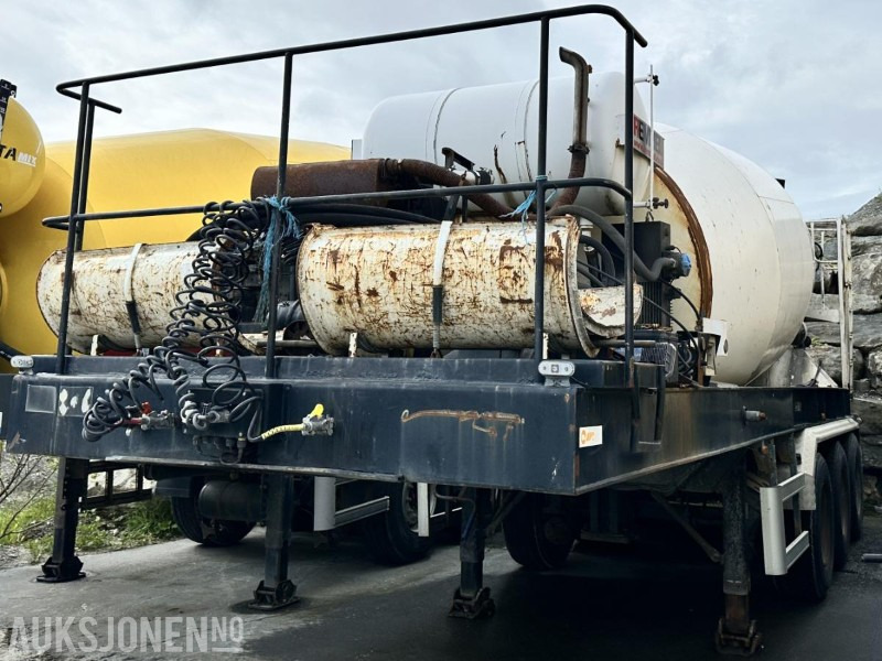 2008 MASZYN N3ZB/118 Betongsemi - 7522 Timer - Anhänger: das Bild 1 2008 MASZYN N3ZB/118 Betongsemi - 7522 Timer - Anhänger: das Bild 1