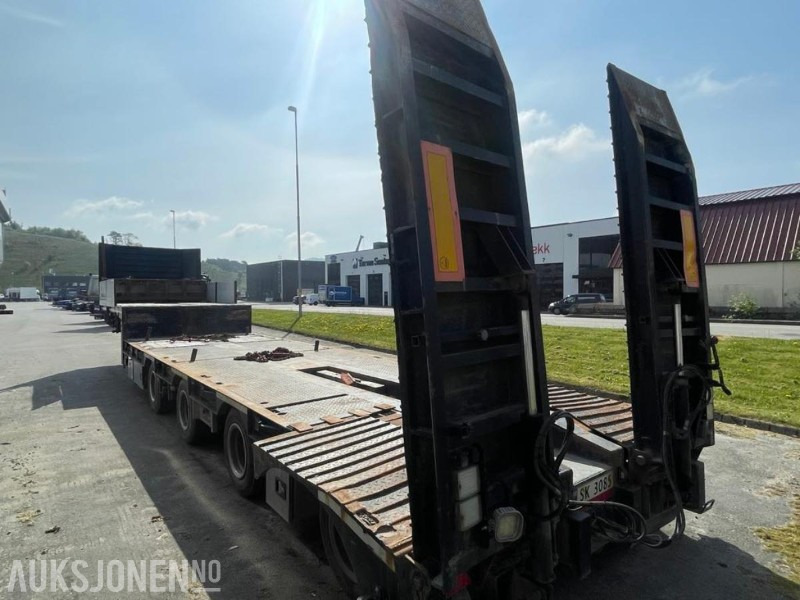 2012 FERRO-TRAILER MASKINTRALLE - 4 AKSLET - MED HYD.BREDDING - UTTREKK - HYD.KJØREBROER - TILLATT TOTALVEKT: 66000 KG. - Anhänger: das Bild 5 2012 FERRO-TRAILER MASKINTRALLE - 4 AKSLET - MED HYD.BREDDING - UTTREKK - HYD.KJØREBROER - TILLATT TOTALVEKT: 66000 KG. - Anhänger: das Bild 5