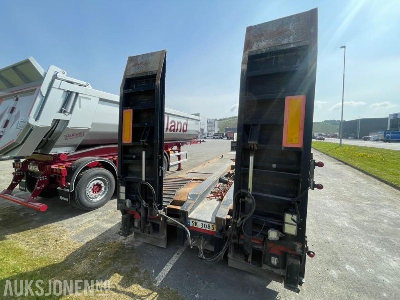 2012 FERRO-TRAILER MASKINTRALLE - 4 AKSLET - MED HYD.BREDDING - UTTREKK - HYD.KJØREBROER - TILLATT TOTALVEKT: 66000 KG. - Anhänger: das Bild 4 2012 FERRO-TRAILER MASKINTRALLE - 4 AKSLET - MED HYD.BREDDING - UTTREKK - HYD.KJØREBROER - TILLATT TOTALVEKT: 66000 KG. - Anhänger: das Bild 4