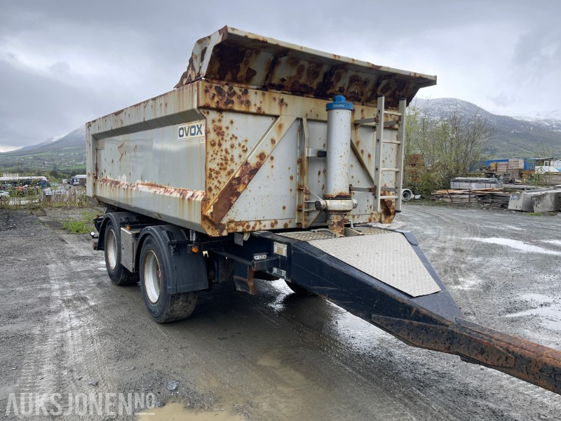 Anhänger 2014 Ovox Dumperkjerre med Hardox-kasse EU-godkjennes før overlevering: das Bild 1