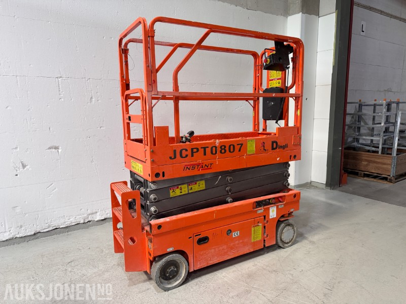 Dingli Sakselift - 7,8m - JCPT0807DC Kun gått 89 timer - Arbeitsbühne: das Bild 2 Dingli Sakselift - 7,8m - JCPT0807DC Kun gått 89 timer - Arbeitsbühne: das Bild 2