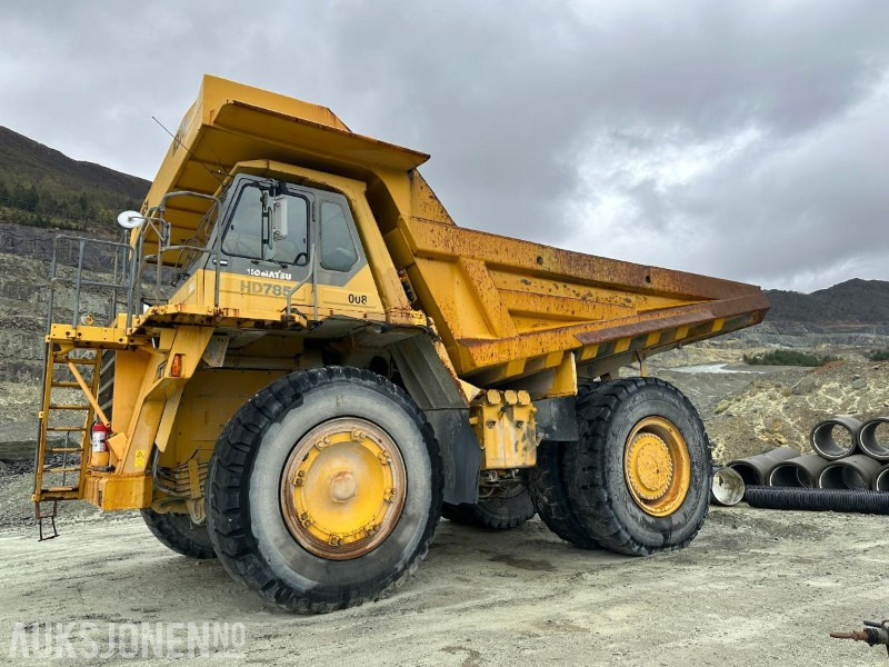 Komatsu HD 785-5 Tipptruck - Muldenkipper/ Dumper: das Bild 2 Komatsu HD 785-5 Tipptruck - Muldenkipper/ Dumper: das Bild 2