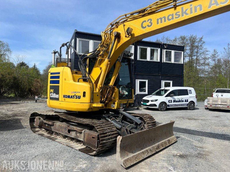 Komatsu PC138 gravemaskin, GPS, Tiltrotator, Smøring, Kamera - Bagger: das Bild 5 Komatsu PC138 gravemaskin, GPS, Tiltrotator, Smøring, Kamera - Bagger: das Bild 5