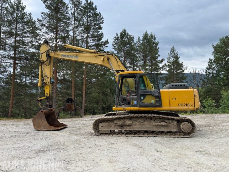 Bagger Komatsu PC210LC-6K Gravemaskin - Beltegraver: das Bild 9
