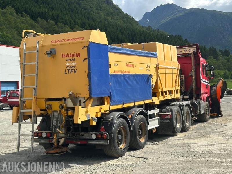 Scania G490 6X2 Euro6 4WD trekkvogn m/kombispreder - GMI V-plog - Klar for brøytesesongen - Kommunal-/ Sonderfahrzeug: das Bild 5 Scania G490 6X2 Euro6 4WD trekkvogn m/kombispreder - GMI V-plog - Klar for brøytesesongen - Kommunal-/ Sonderfahrzeug: das Bild 5