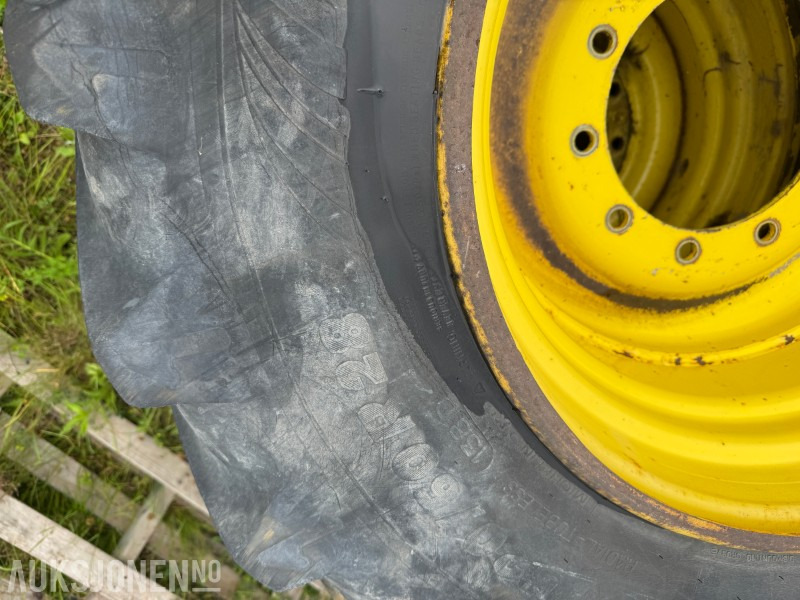 Landmaschine Traktor hjul - dekk Komplett hjulsett Michelin 650/60R38 og 540/60R28: das Bild 12