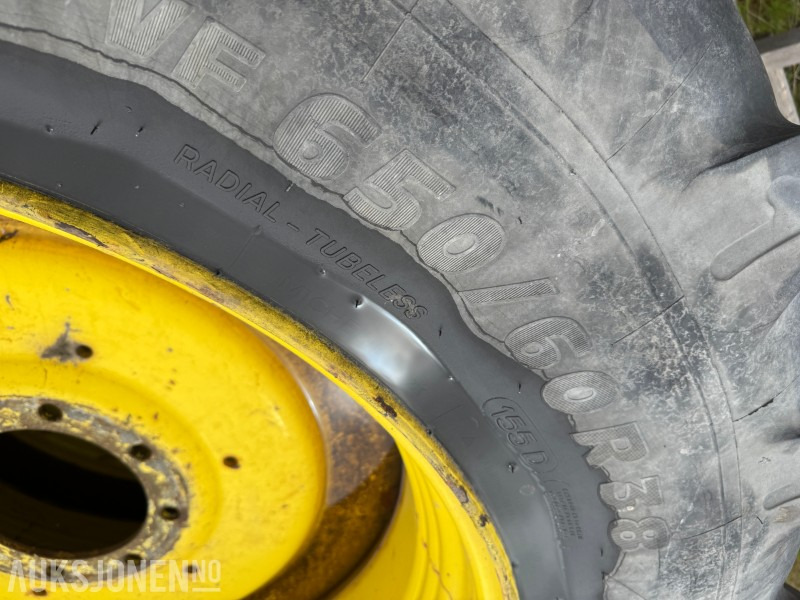 Landmaschine Traktor hjul - dekk Komplett hjulsett Michelin 650/60R38 og 540/60R28: das Bild 7