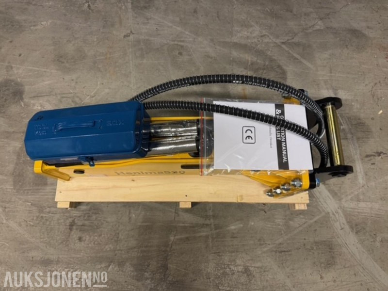 NY HENIMA PIGGHAMMER TIL 2,5-4,5 TONNS GRAVEMASKIN S40 - Hydraulikhammer für Baumaschine: das Bild 4 NY HENIMA PIGGHAMMER TIL 2,5-4,5 TONNS GRAVEMASKIN S40 - Hydraulikhammer für Baumaschine: das Bild 4