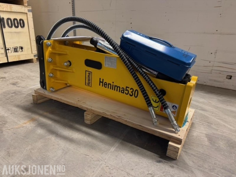 NY HENIMA PIGGHAMMER TIL 2,5-4,5 TONNS GRAVEMASKIN S40 - Hydraulikhammer für Baumaschine: das Bild 2 NY HENIMA PIGGHAMMER TIL 2,5-4,5 TONNS GRAVEMASKIN S40 - Hydraulikhammer für Baumaschine: das Bild 2