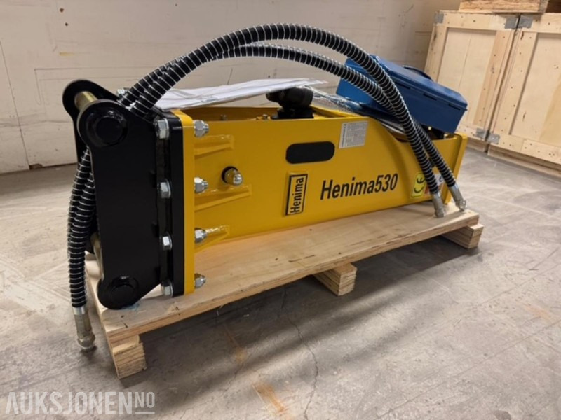 NY HENIMA PIGGHAMMER TIL 2,5-4,5 TONNS GRAVEMASKIN S40 - Hydraulikhammer für Baumaschine: das Bild 3 NY HENIMA PIGGHAMMER TIL 2,5-4,5 TONNS GRAVEMASKIN S40 - Hydraulikhammer für Baumaschine: das Bild 3