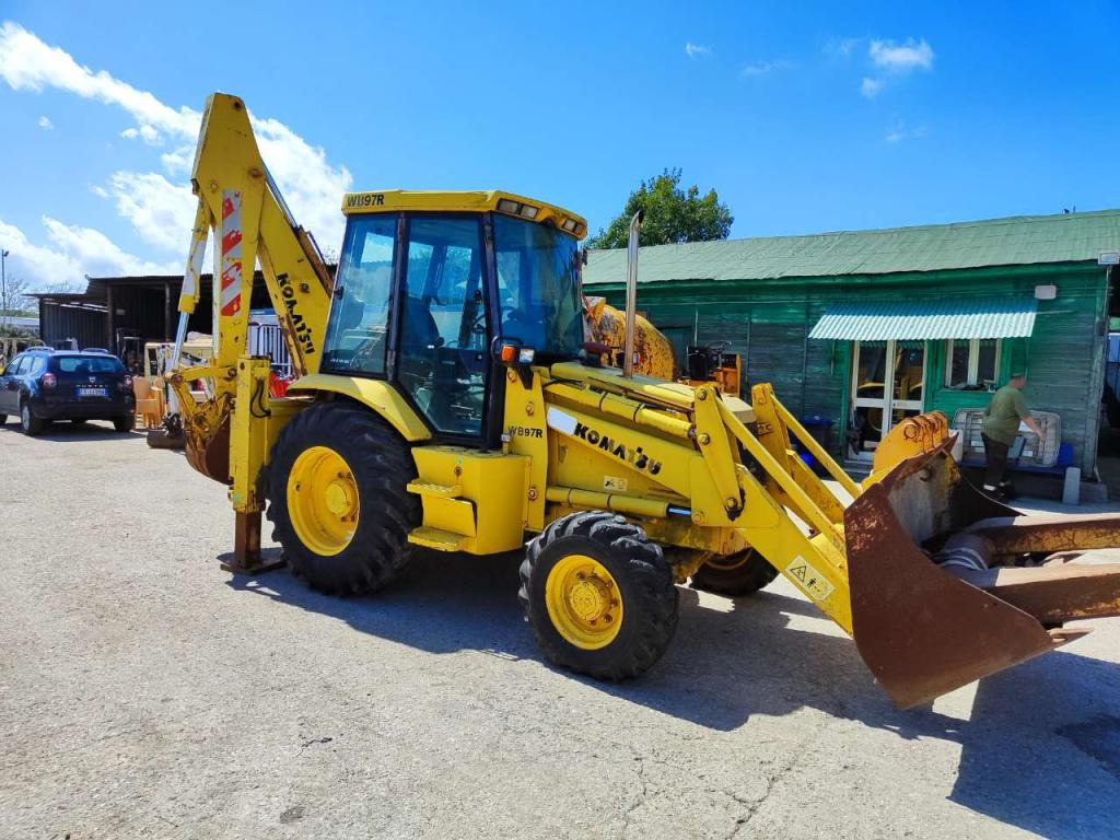 Baggerlader Komatsu WB97R: das Bild 1
