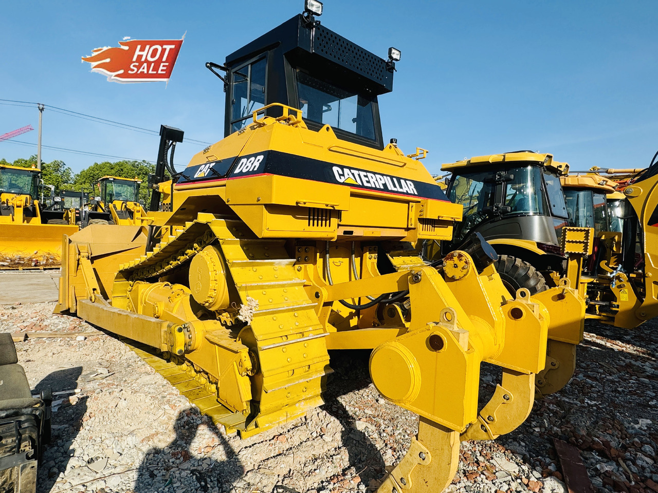 Bulldozer CATERPILLAR CAT D8R USED BULLDOZER D8T D4C D6G D7G D7R D7E D9R D10R Secondhand Dozer for Sale in Good Condition: das Bild 10