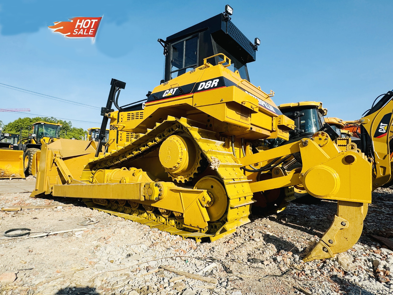 Bulldozer CATERPILLAR CAT D8R USED BULLDOZER D8T D4C D6G D7G D7R D7E D9R D10R Secondhand Dozer for Sale in Good Condition: das Bild 7