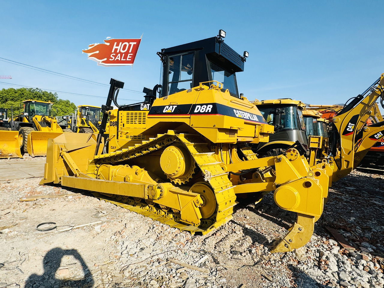 Bulldozer CATERPILLAR CAT D8R USED BULLDOZER D8T D4C D6G D7G D7R D7E D9R D10R Secondhand Dozer for Sale in Good Condition: das Bild 8