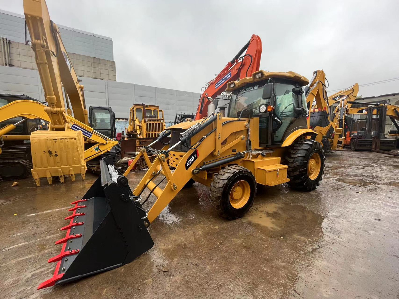 Caterpillar 420 Backhoe Loader CAT 420F 420F2 JCB3CX 4CX In Great Work Condition - Baggerlader: das Bild 4 Caterpillar 420 Backhoe Loader CAT 420F 420F2 JCB3CX 4CX In Great Work Condition - Baggerlader: das Bild 4
