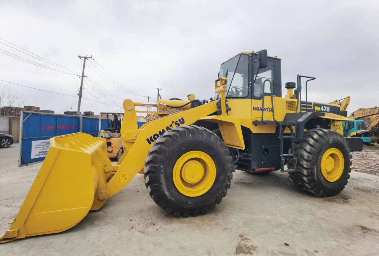 Komatsu WA470 Used Wheel Loader WA380 WA320 WA500 WA600 Loader in High Quality for Sale - Radlader: das Bild 1 Komatsu WA470 Used Wheel Loader WA380 WA320 WA500 WA600 Loader in High Quality for Sale - Radlader: das Bild 1