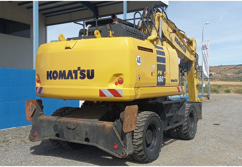 Komatsu PW180-10 - Mobilbagger: das Bild 5 Komatsu PW180-10 - Mobilbagger: das Bild 5