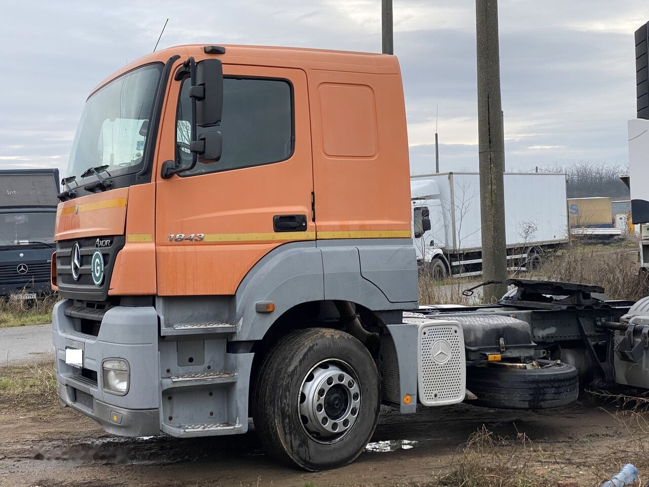 Mercedes-Benz Axor MP2 1843 - Sattelzugmaschine: das Bild 4 Mercedes-Benz Axor MP2 1843 - Sattelzugmaschine: das Bild 4