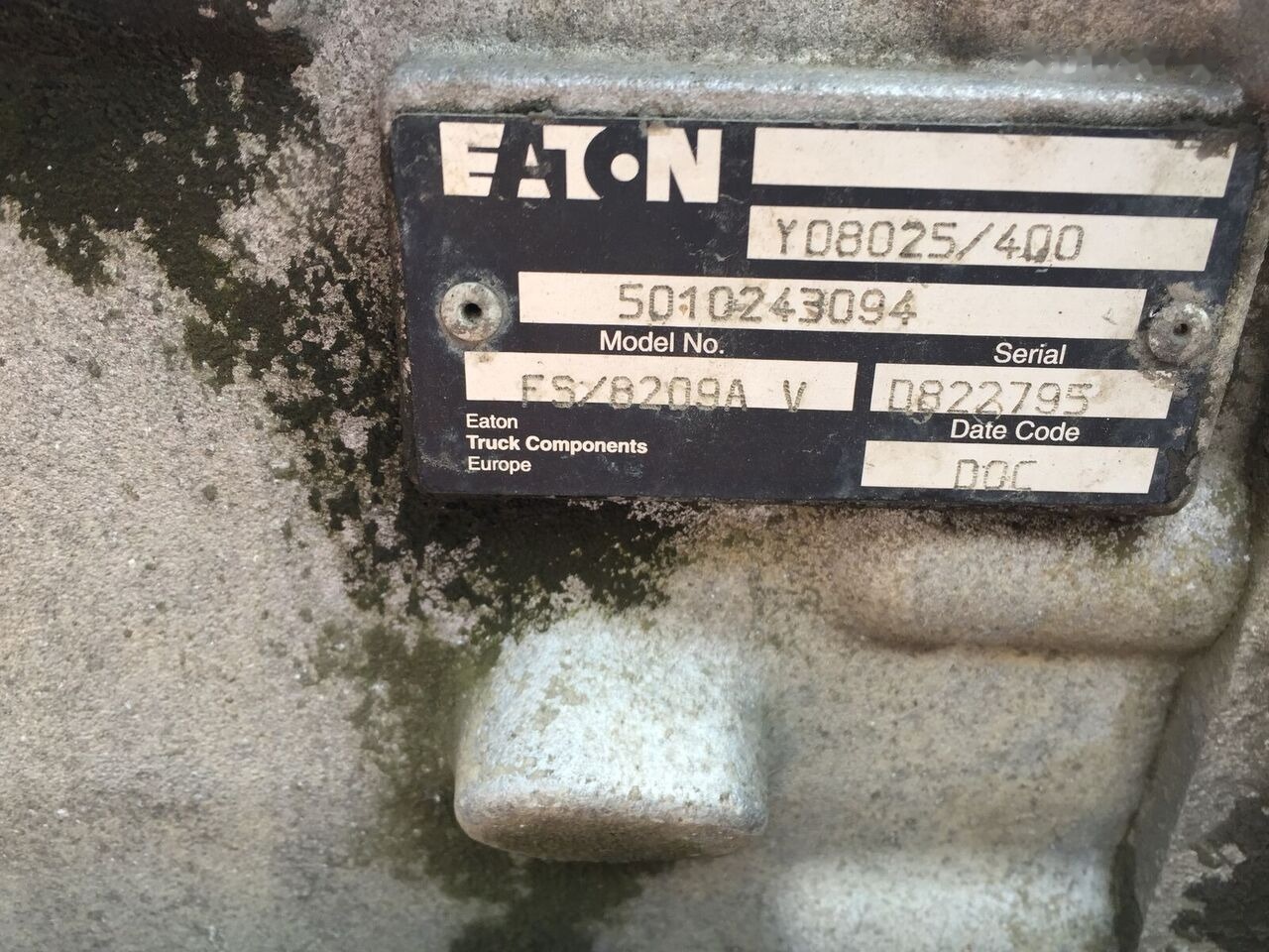 Eaton FS/8209A Y08025/400 truck - Getriebe für LKW: das Bild 1 Eaton FS/8209A Y08025/400 truck - Getriebe für LKW: das Bild 1