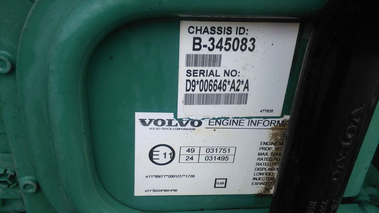 Volvo D9A 340 Volvo FM, PENTA - Motor für LKW: das Bild 2 Volvo D9A 340 Volvo FM, PENTA - Motor für LKW: das Bild 2
