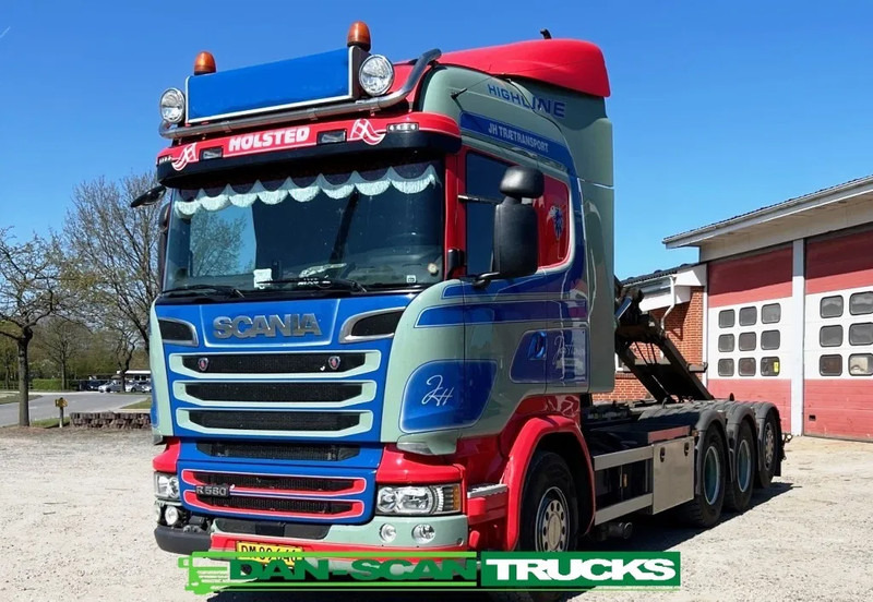 Scania R580 V8 hoglift. Air / Air suspension. - Abrollkipper: das Bild 1 Scania R580 V8 hoglift. Air / Air suspension. - Abrollkipper: das Bild 1