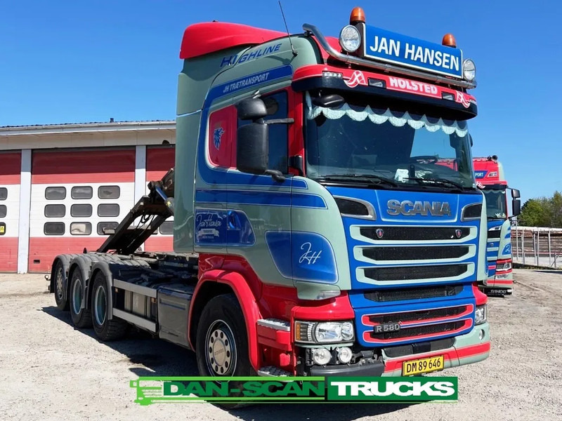 Scania R580 V8 hoglift. Air / Air suspension. - Abrollkipper: das Bild 2 Scania R580 V8 hoglift. Air / Air suspension. - Abrollkipper: das Bild 2