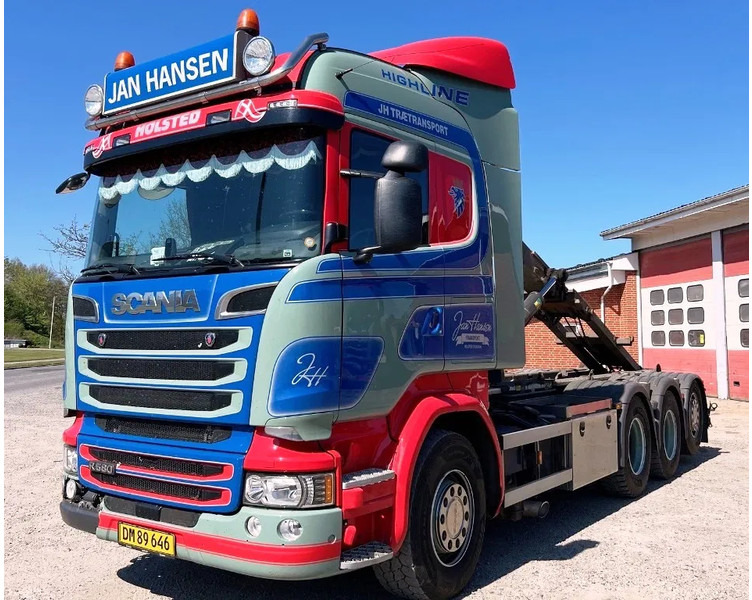 Scania R580 V8 hoglift. Air / Air suspension. - Abrollkipper: das Bild 3 Scania R580 V8 hoglift. Air / Air suspension. - Abrollkipper: das Bild 3