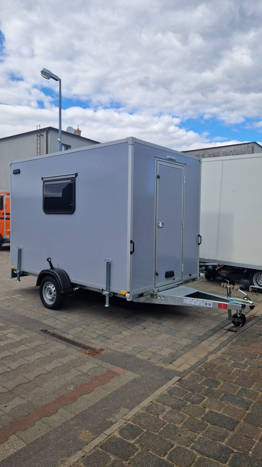 NOWA Przyczepa Socjalna Stróżówka Brygadówka Magazyn Budowa Bauwagen - Wohncontainer, Anhänger: das Bild 2 NOWA Przyczepa Socjalna Stróżówka Brygadówka Magazyn Budowa Bauwagen - Wohncontainer, Anhänger: das Bild 2