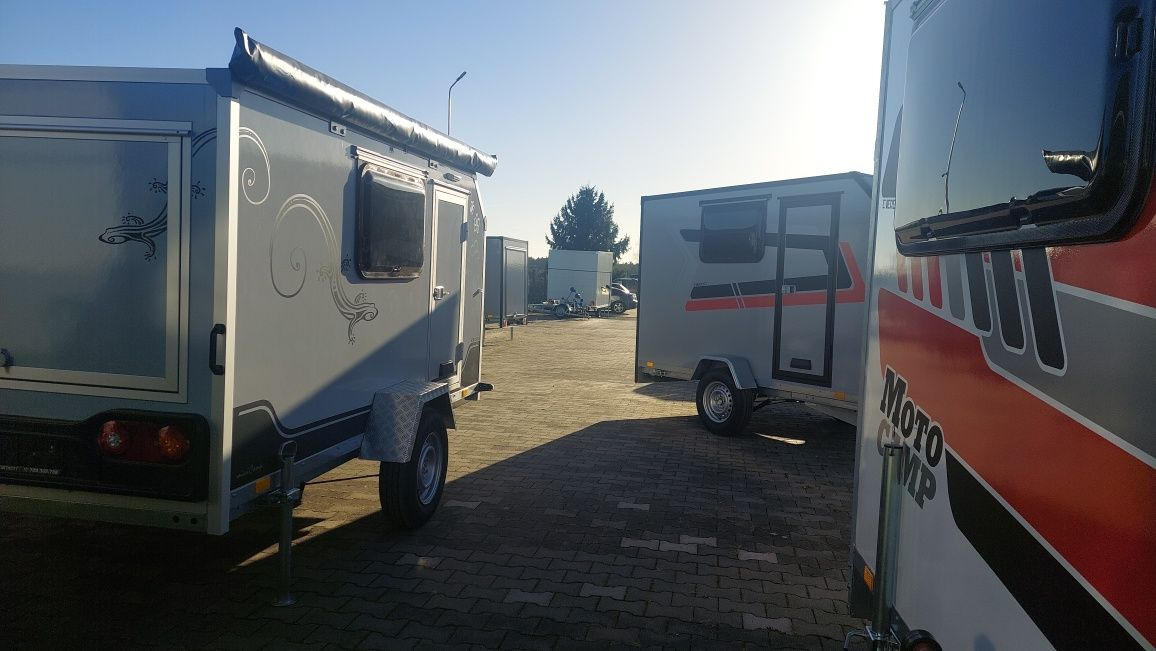 Nowa Lekka przyczepa mini kempingowa towarowa Everest minicamp EVO - Wohnwagen: das Bild 4 Nowa Lekka przyczepa mini kempingowa towarowa Everest minicamp EVO - Wohnwagen: das Bild 4
