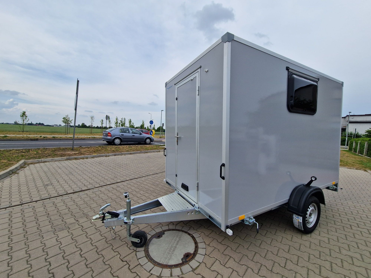 Przyczepa Socjalna Magazyn Budowa Stróżówka Nowa dowolna zabudowa - Wohncontainer, Anhänger: das Bild 3 Przyczepa Socjalna Magazyn Budowa Stróżówka Nowa dowolna zabudowa - Wohncontainer, Anhänger: das Bild 3
