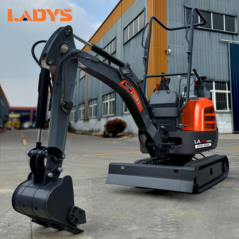 LADYS LA16Pro Mini Excavator CE Certification Kubota Engine(Factory Outlet) Mini Pelle Minibagger Minikoparka Miniexcavadora - Minibagger: das Bild 1 LADYS LA16Pro Mini Excavator CE Certification Kubota Engine(Factory Outlet) Mini Pelle Minibagger Minikoparka Miniexcavadora - Minibagger: das Bild 1
