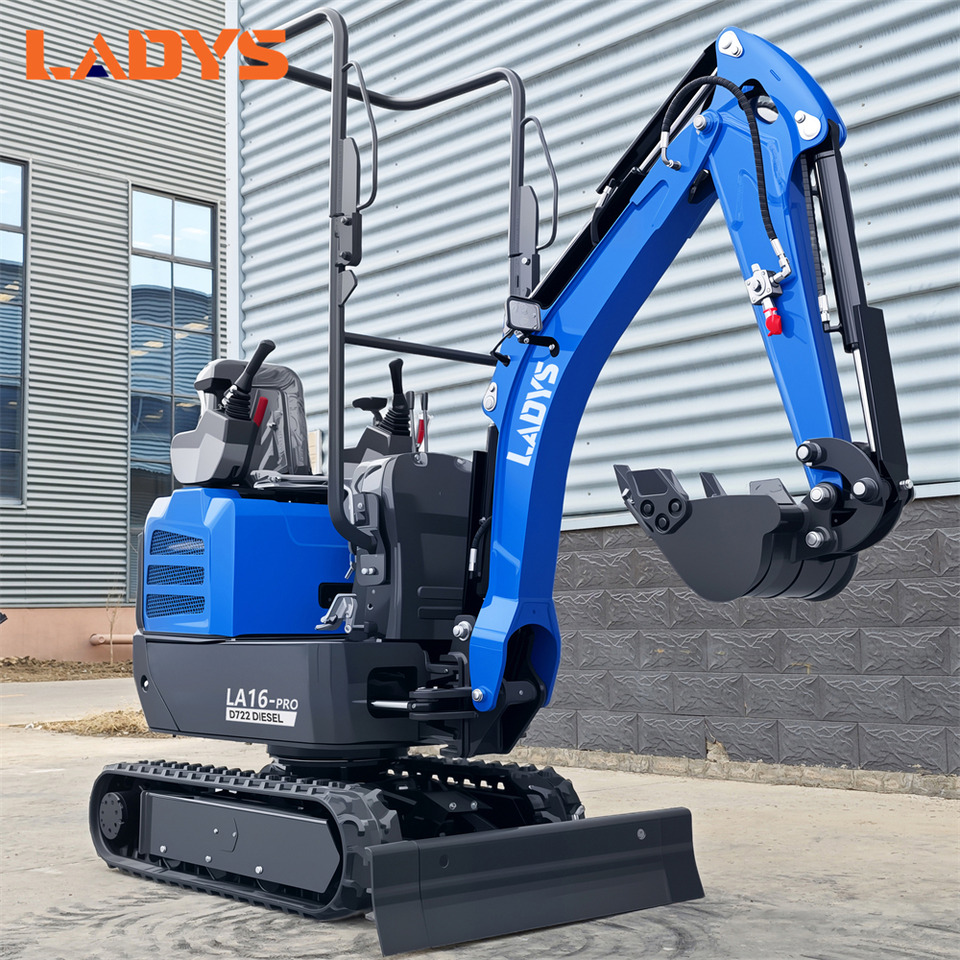 LADYS LA16Pro Mini Excavator CE Certification Kubota Engine(Factory Outlet) Mini Pelle Minibagger Minikoparka Miniexcavadora - Minibagger: das Bild 5 LADYS LA16Pro Mini Excavator CE Certification Kubota Engine(Factory Outlet) Mini Pelle Minibagger Minikoparka Miniexcavadora - Minibagger: das Bild 5
