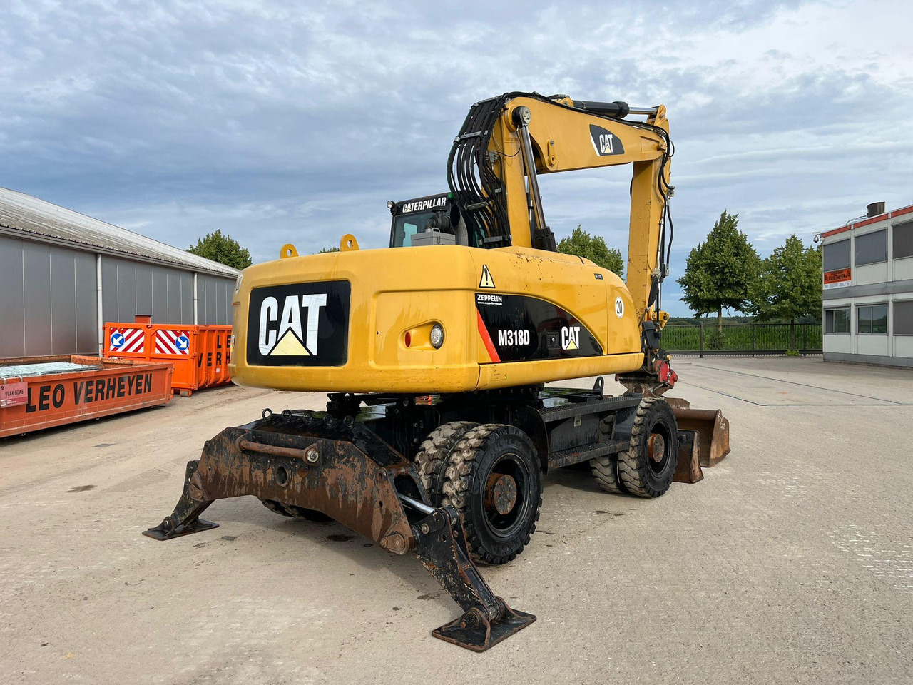 Caterpillar M318D - Mobilbagger: das Bild 4 Caterpillar M318D - Mobilbagger: das Bild 4