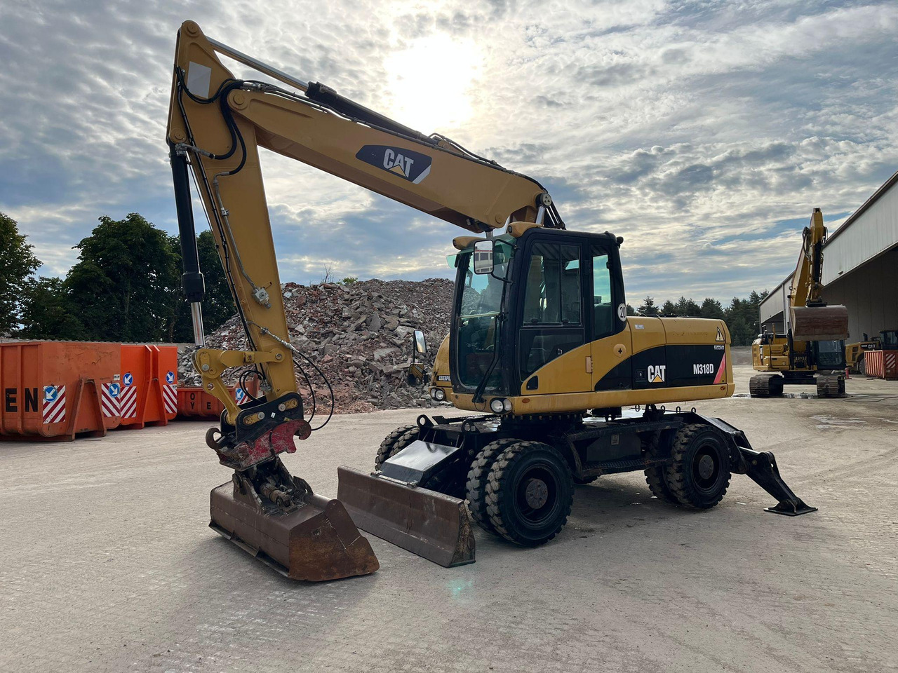 Caterpillar M318D - Mobilbagger: das Bild 5 Caterpillar M318D - Mobilbagger: das Bild 5