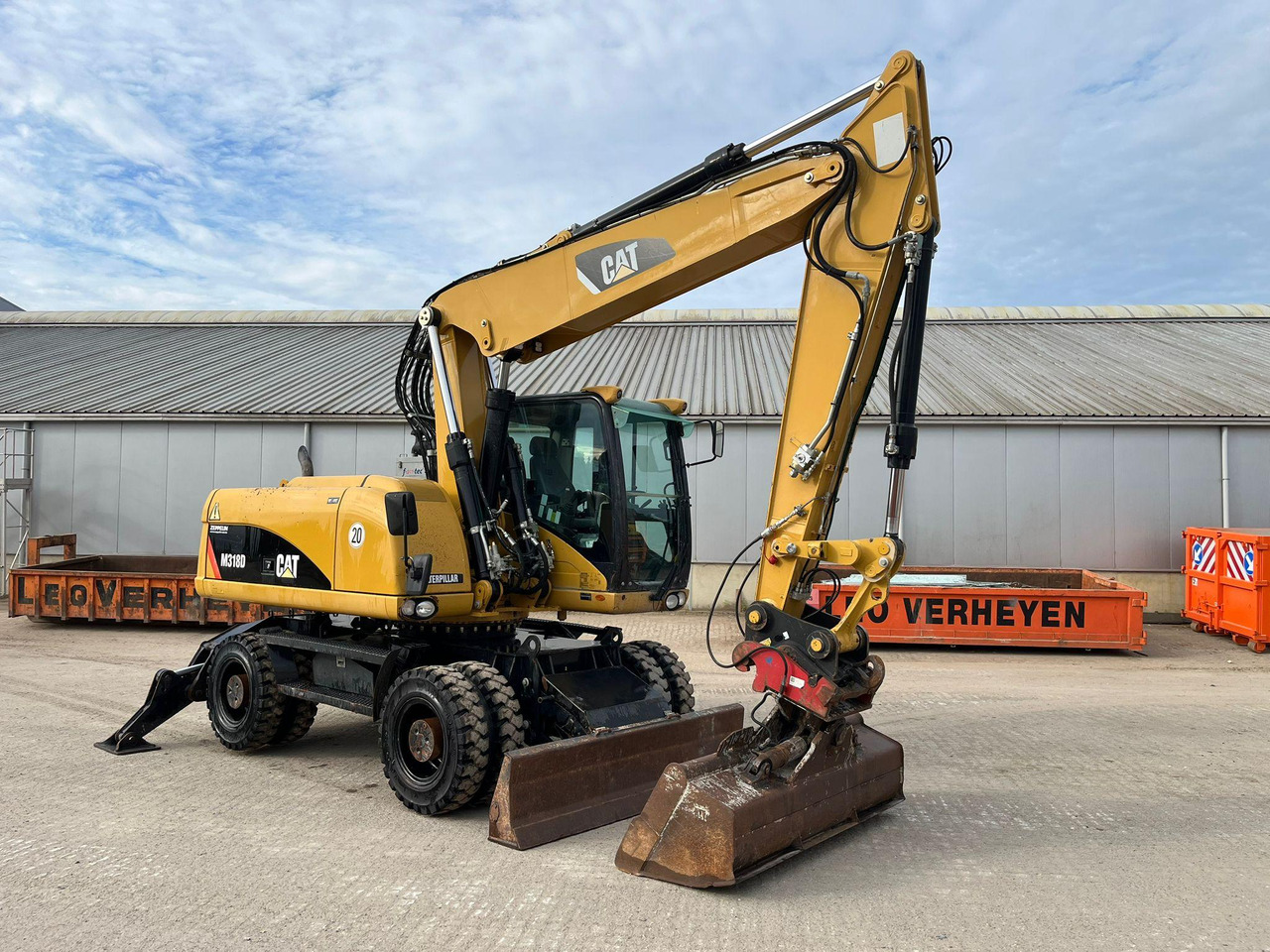 Caterpillar M318D - Mobilbagger: das Bild 1 Caterpillar M318D - Mobilbagger: das Bild 1