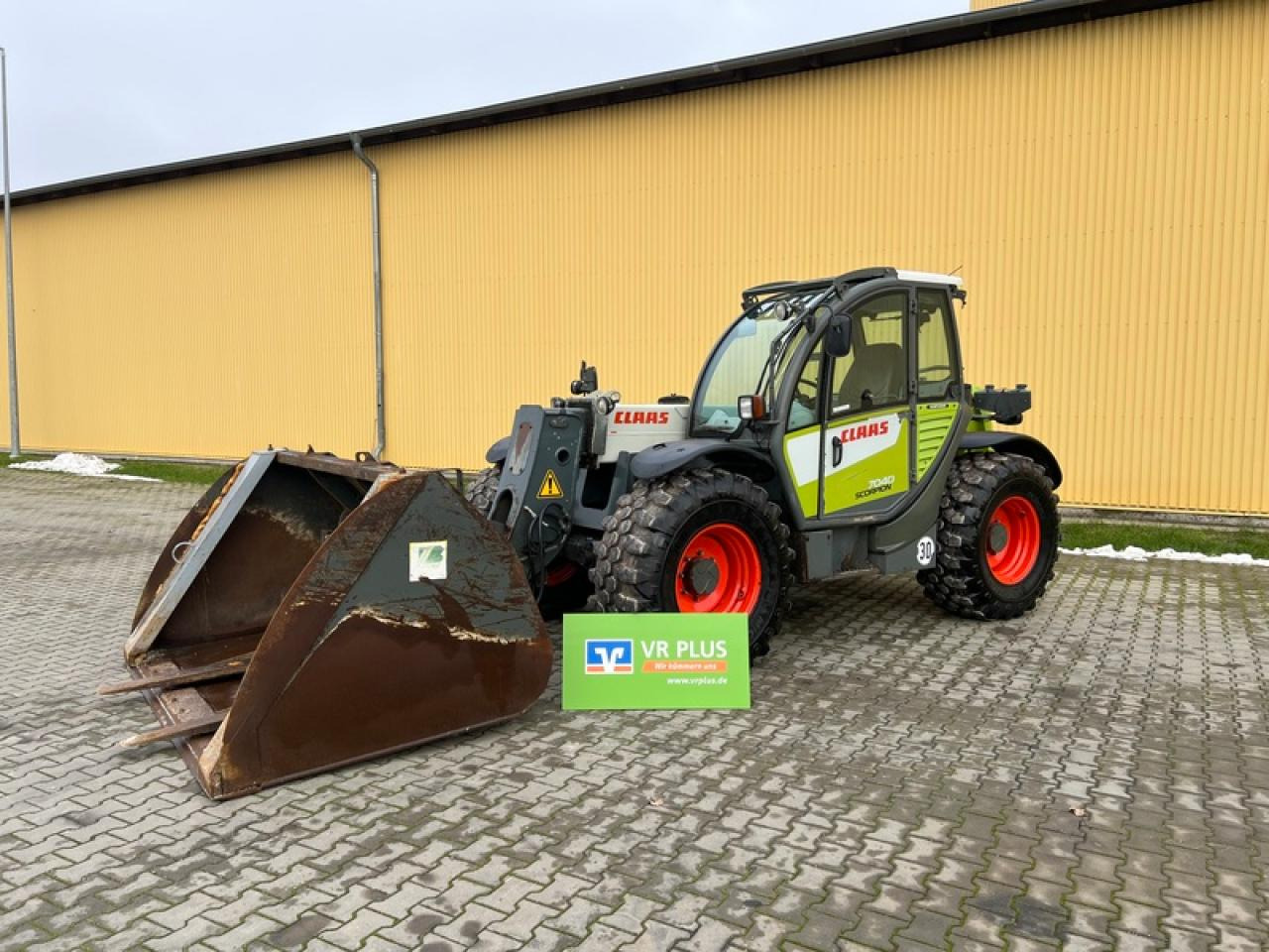 CLAAS SCORPION 7040 - Teleskoplader: das Bild 1 CLAAS SCORPION 7040 - Teleskoplader: das Bild 1