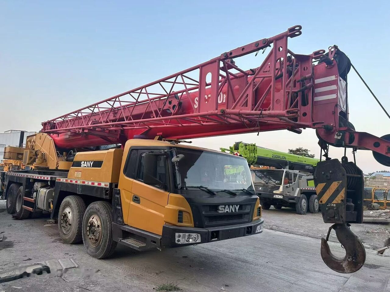 Palfinger Sany Used STC550 Truck Mounted Crane China 50 Ton 100 Ton Capacities - Mobilkran: das Bild 4 Palfinger Sany Used STC550 Truck Mounted Crane China 50 Ton 100 Ton Capacities - Mobilkran: das Bild 4