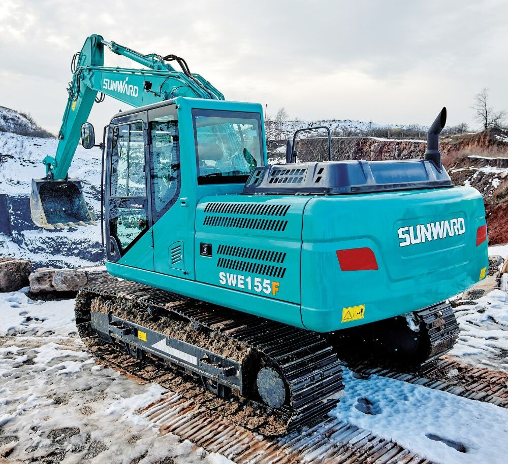 Sunward SWE 155F - Kettenbagger: das Bild 1 Sunward SWE 155F - Kettenbagger: das Bild 1