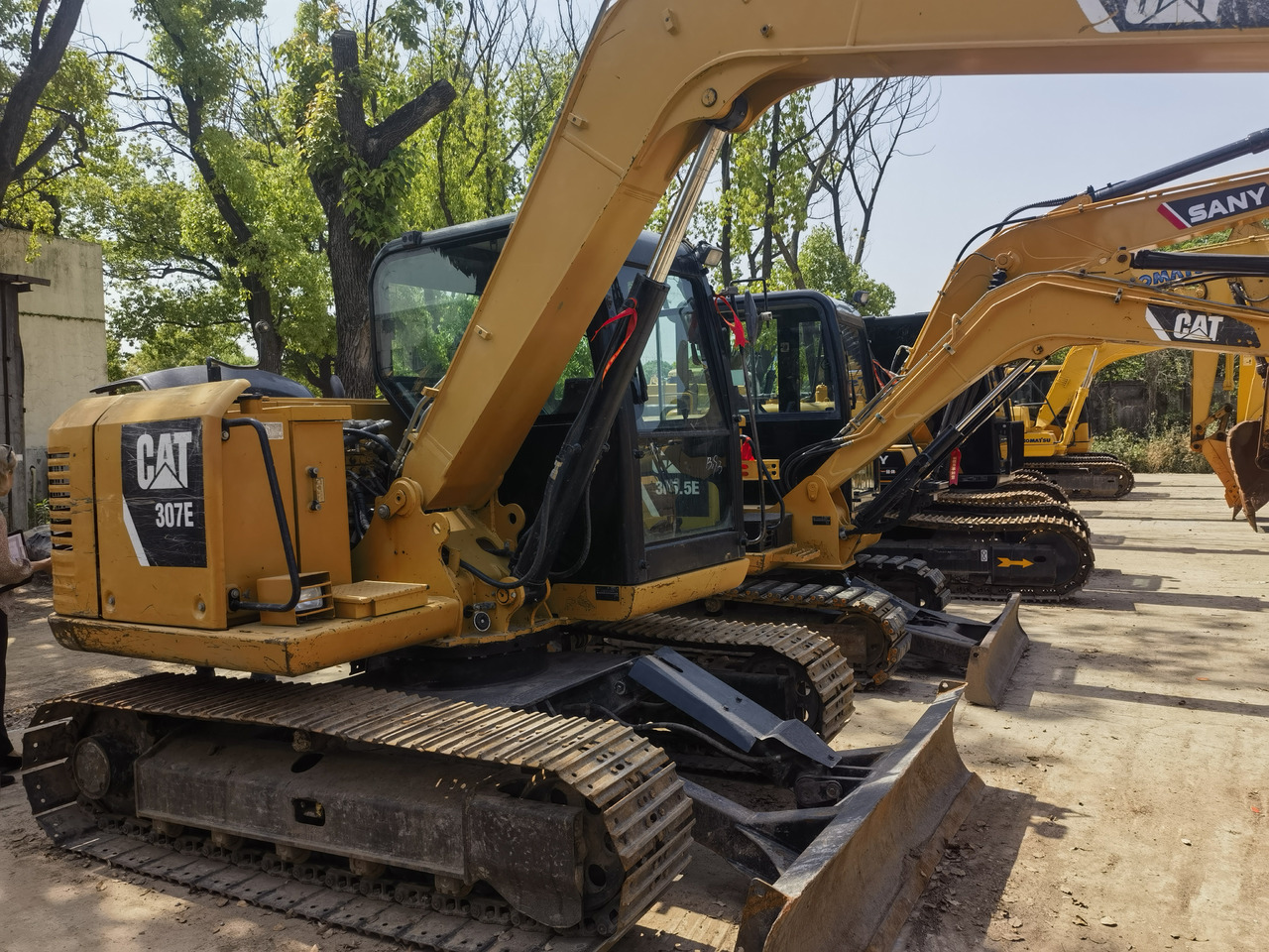 Minibagger CATERPILLAR 307E: das Bild 6